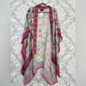 • Vismaya Wildflower Print Kimono Cardigan